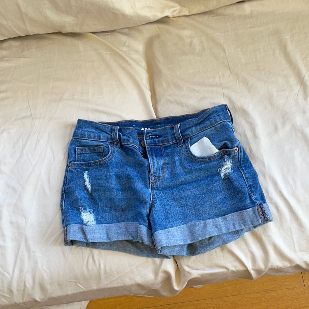 old navy women’s size 0 jean shorts